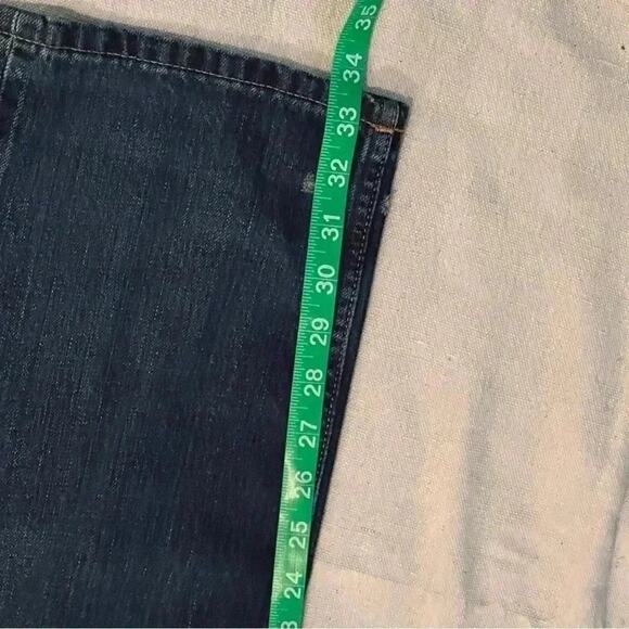 Zara jeans the selvedge slim dark denim size 12 - Picture 4 of 6